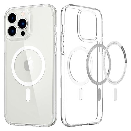 Spigen Crystal Hybrid MagSafe Case for Apple iPhone 14 Pro Max, Clear ACS04643